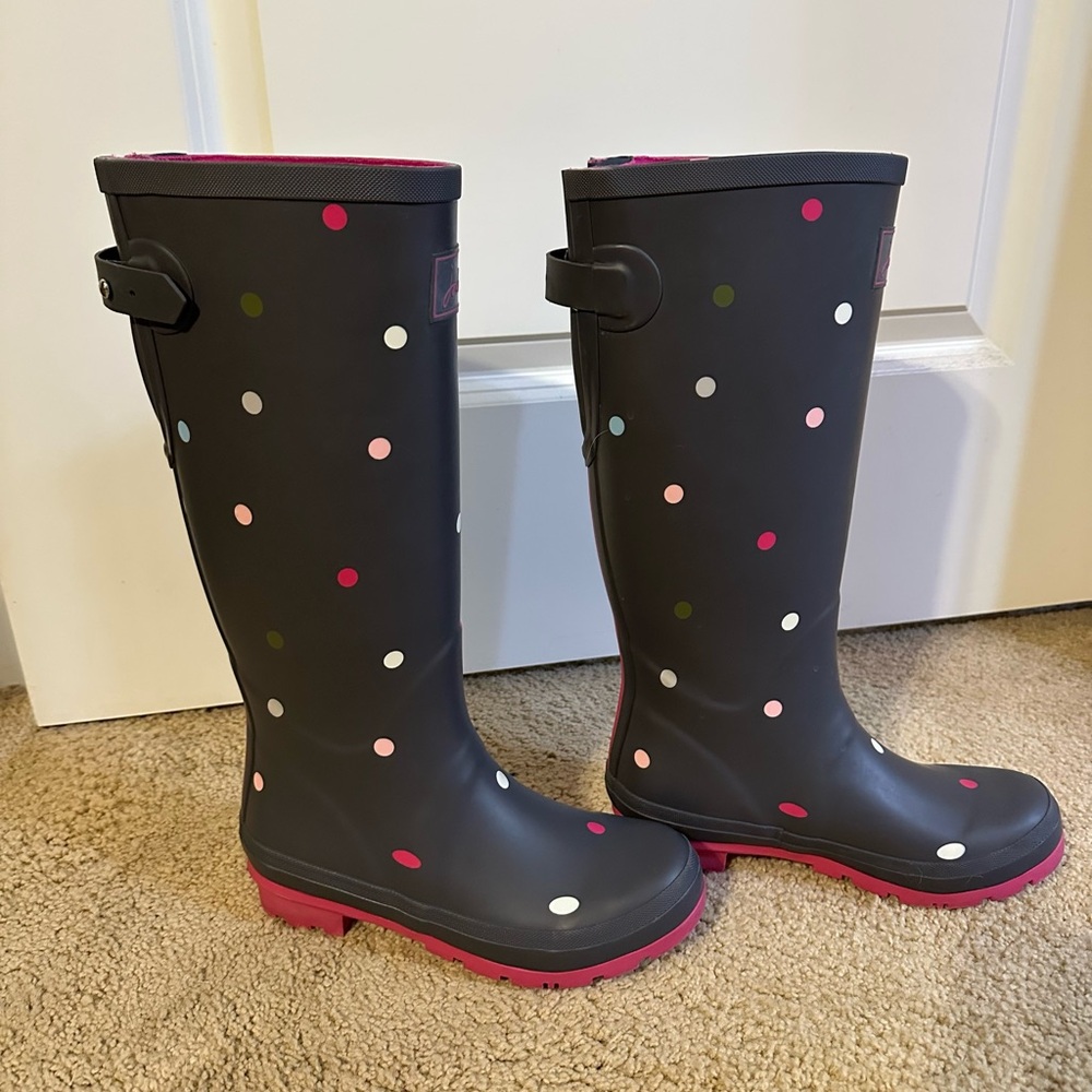 JOULES RAIN BOOTS NEW